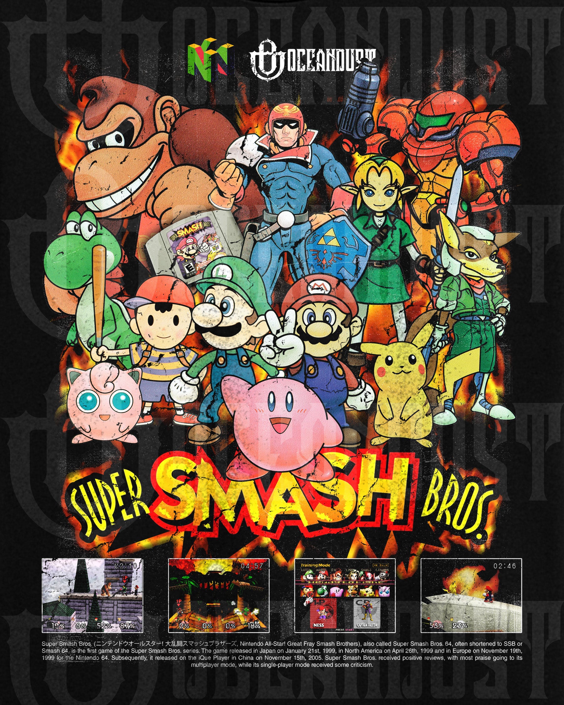 Video Games 'Super Smash Bros 64' T-Shirt